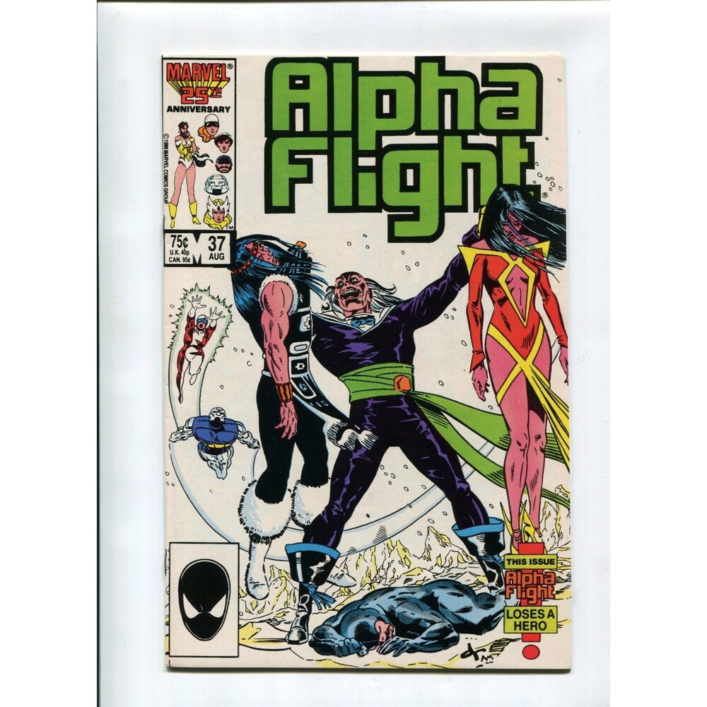 Alpha Flight #37 Marvel Comics 1984 Comic Book